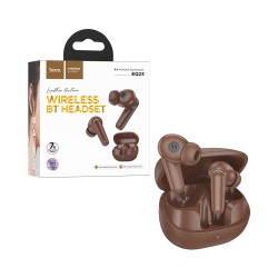 Hoco True Wireless Earbuds EQ23 Brown Hoco True Wireless Earbuds EQ23 Brown